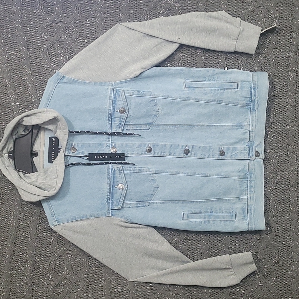Jean jacket Hoodie